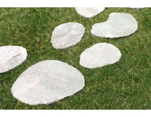 Stepping stone, oval gray Stepping stone, oval gray