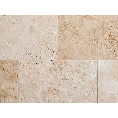 Travertine brushed, beige classic 30.5x61x1.2cm KievStone