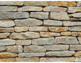 Sandstone yellow-grey 2-4xLx2-3cm