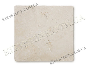 Travertine tumbled,beige 61х61х1.2 сm