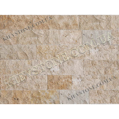 Travertine split, beige 10хLх2 сm KievStone