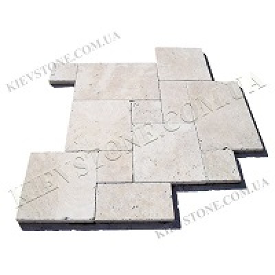 Travertine "Beige" Tumbled 20,3,40,6, 61х20,3 40,6, 61х2сm KievStone