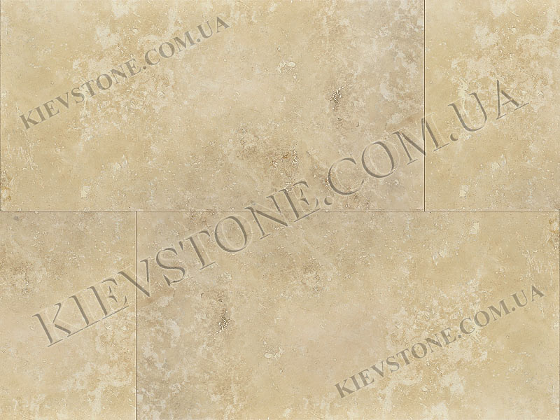 Травертин шлифованный и заполненный, р. 30,5*61*1,2 см KievStone