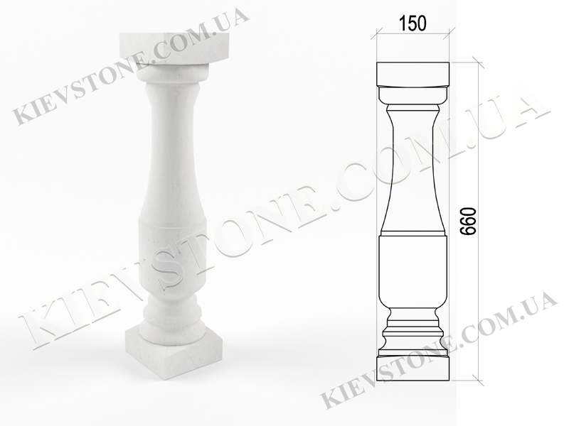 Балясина AR-02 KievStone