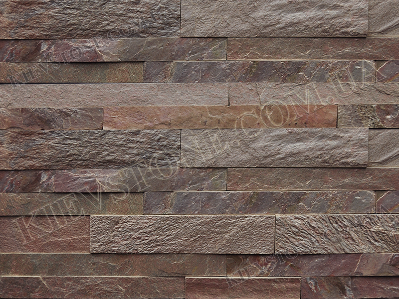 Slate India, Copper Red, 3хL;5хLcm KievStone