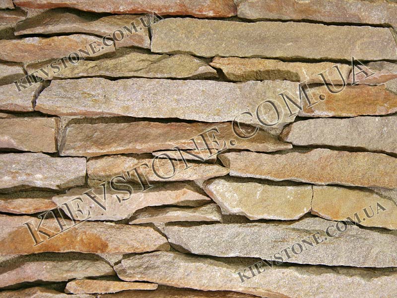 Sandstone butt peach LxLx2-4сm KievStone