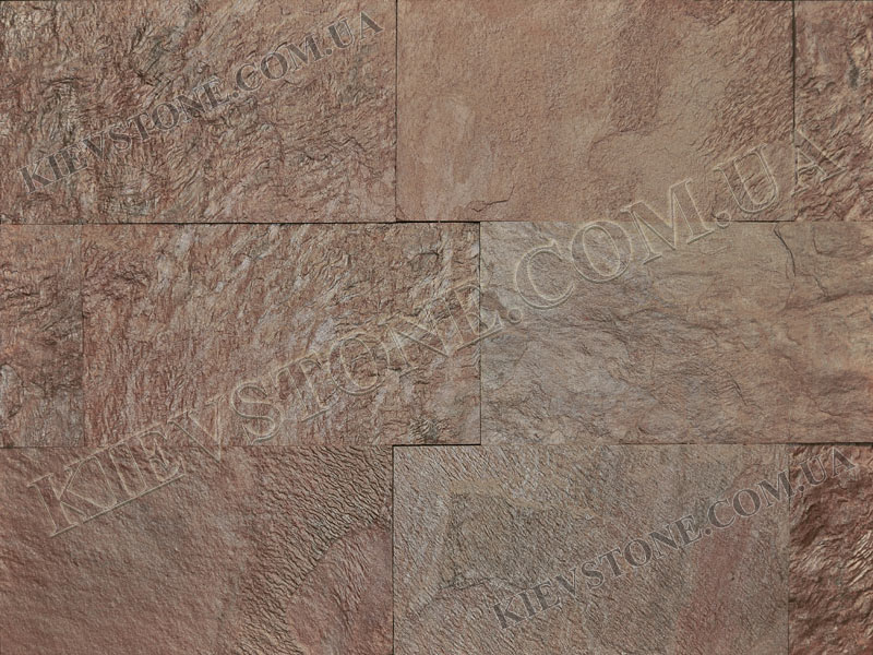 Сланець Індія, Copper Red, 20х40см KievStone