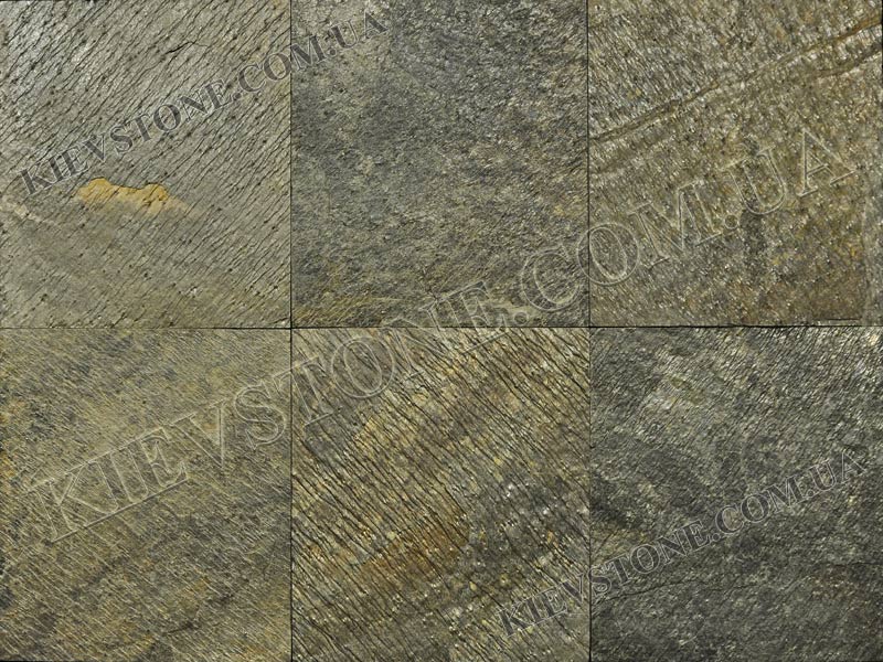 Сланець Індія, Deoli Green, 30х30см KievStone