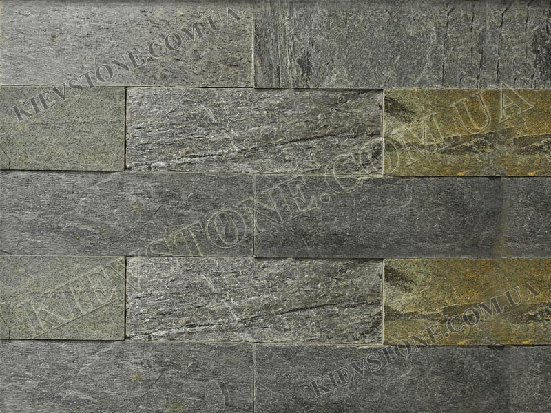 Slate India, Silver Shine, 10хLсm KievStone