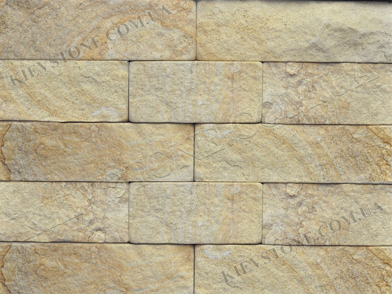 Sandstone yellow 6xLx3cm  KievStone