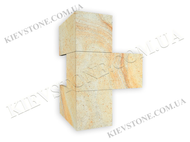 Фасадный камень, без фаски FK KievStone