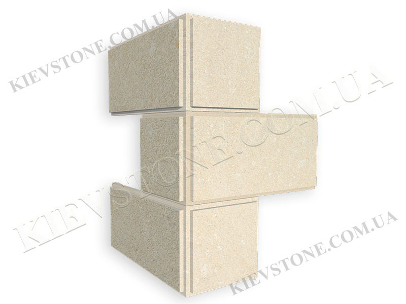 Фасадный камень, Фаска 90 гр. FK KievStone