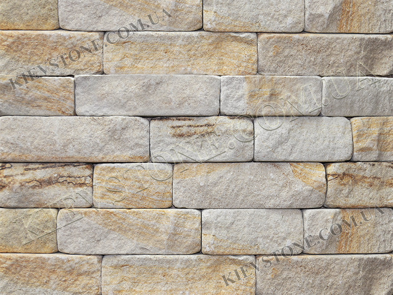 Sandstone white-yellow 6xLcm KievStone