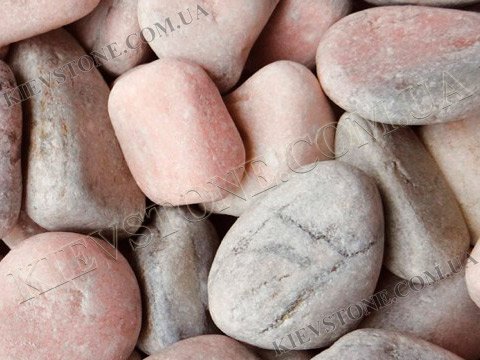 Marble pink pebbles 