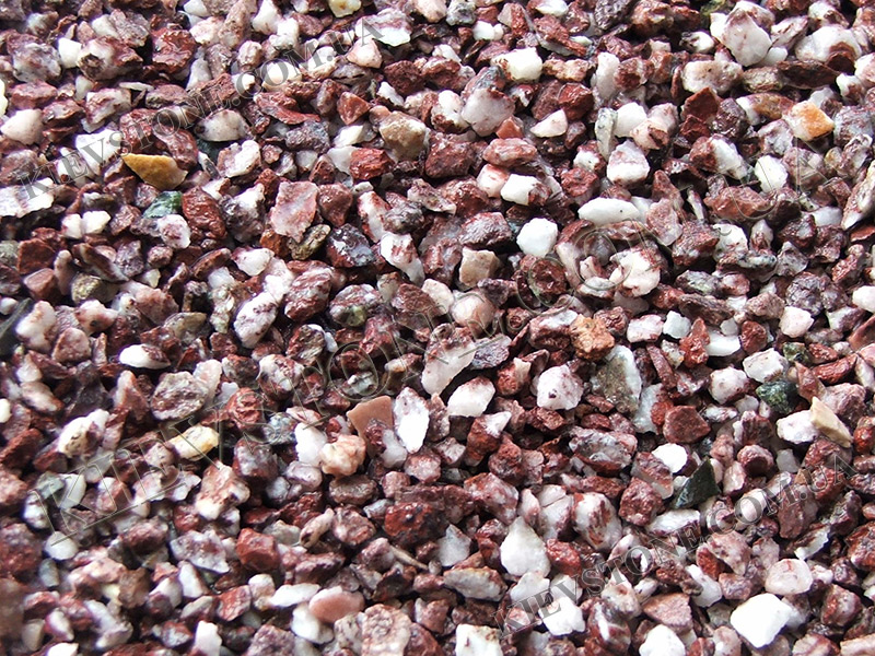 Marble red crumb 