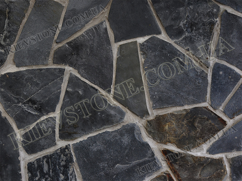Zeolite black LxLx2-3cm KievStone