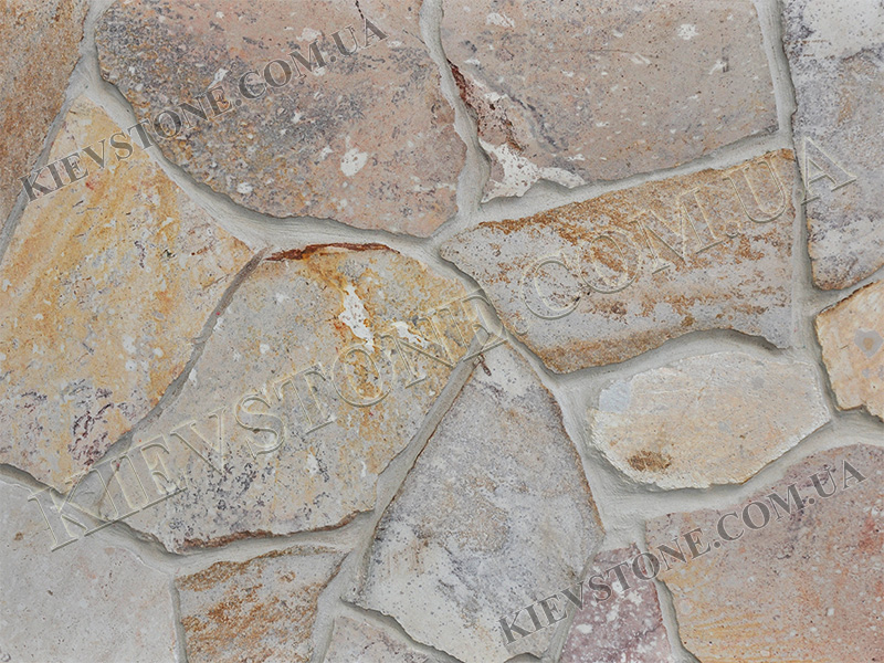 Sandstone pink LxLх2-3cm KievStone