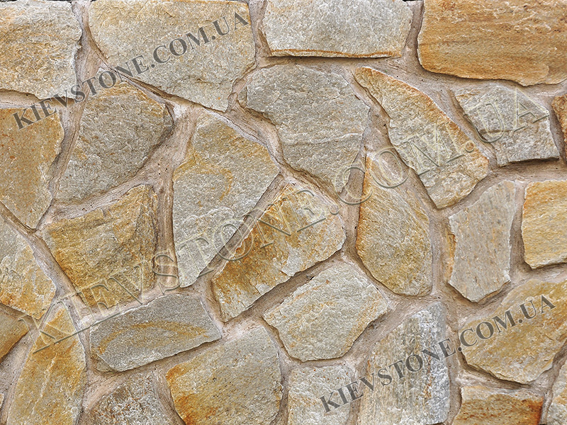 Slate ivory LxLx2-3сm KievStone