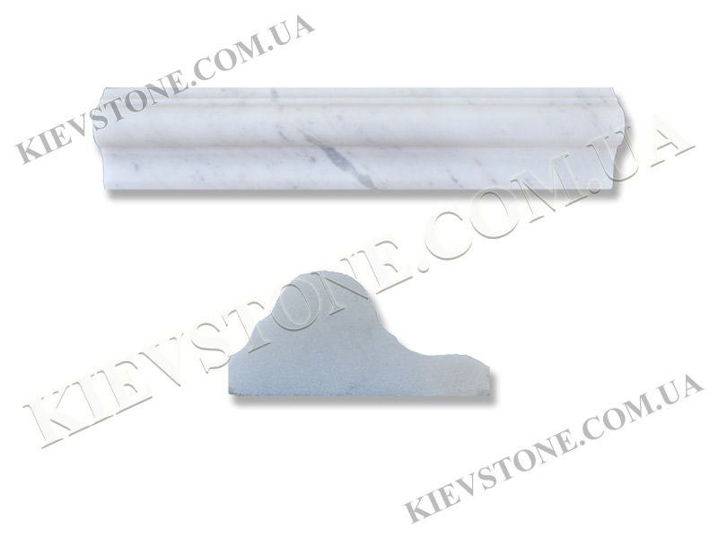 Marble molding Polaris 30,5x6x3 cm polished KievStone