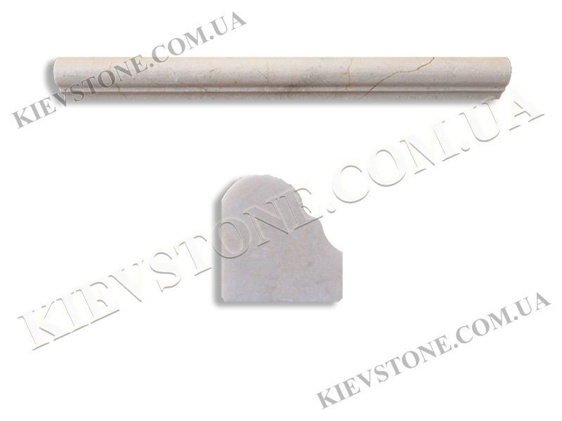 Marble molding Crema Marfil 30,5x3x3 cm polished KievStone