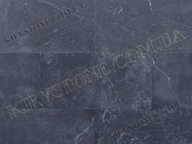 Marble black brushed 20,3х40,6 cm KievStone