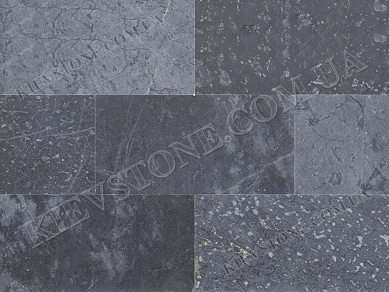 Marble black brushed 20,3х61 cm KievStone