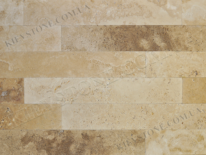 Travertine brushed, beige 10xLx1cm KievStone