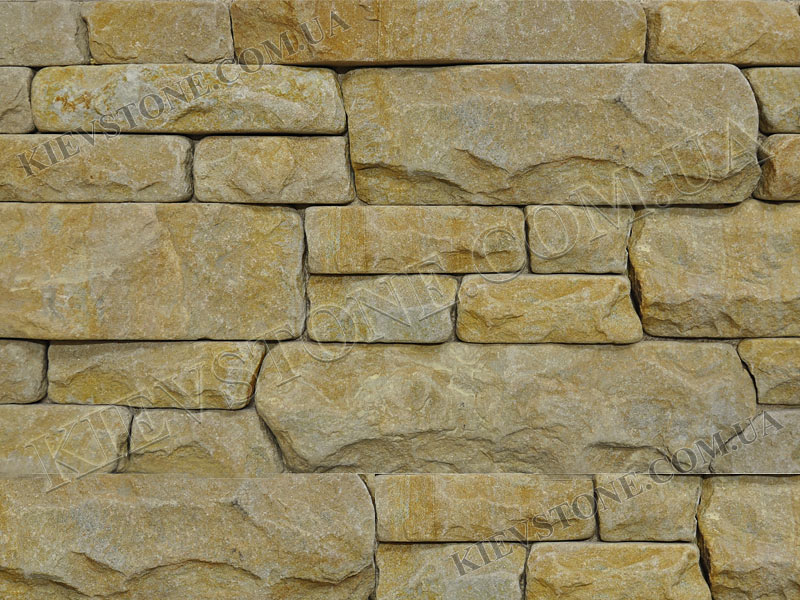 Sandstone yellow 4,8xLx2cm KievStone