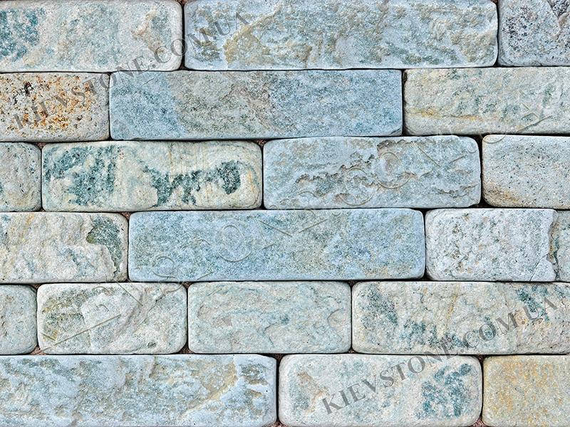 Zeolite turquoise 6xLx2cm  KievStone