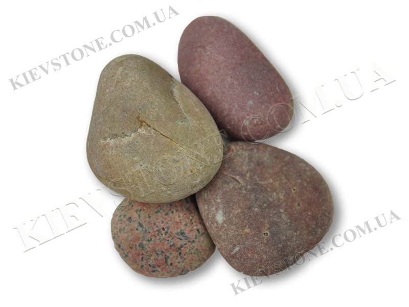  Marble red pebbles 30-50 mm KievStone