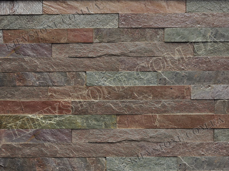 Slate India, Copper Red, 3хLсm KievStone