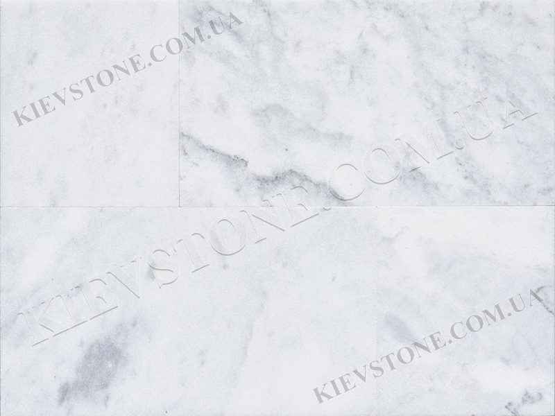 Marble white-gray brushed 30,5х61 cm KievStone
