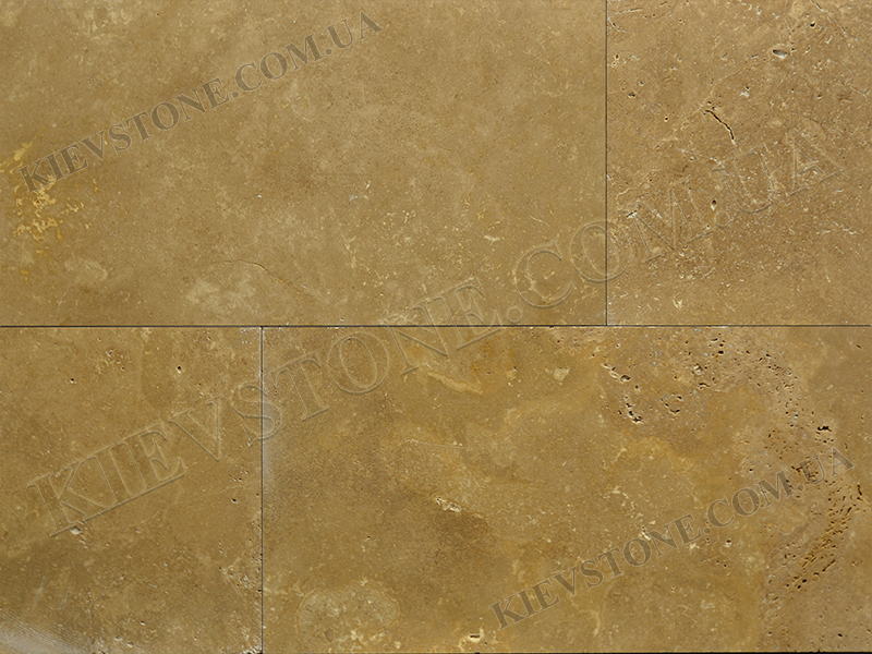 Travertine brushed, brown 30x60x1.2cm KievStone