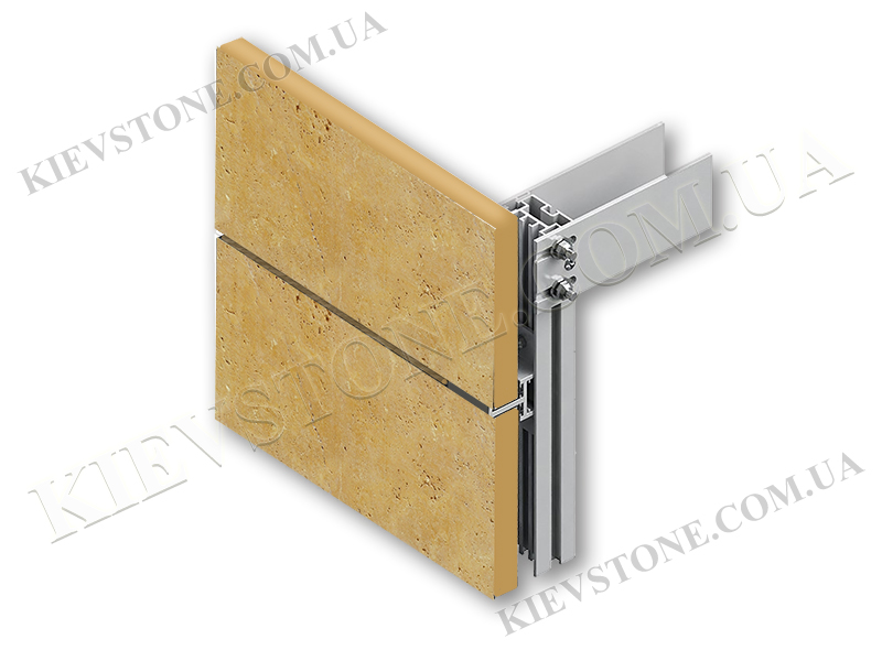 Желтый, шлифованый KievStone
