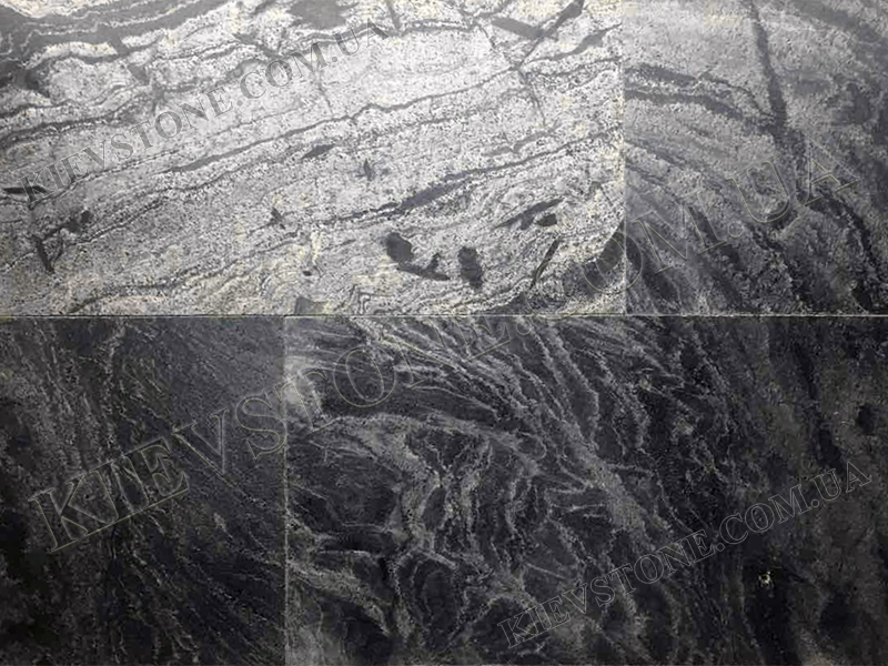 Сланець Індія, Silver Grey, полірований, 30х60см KievStone