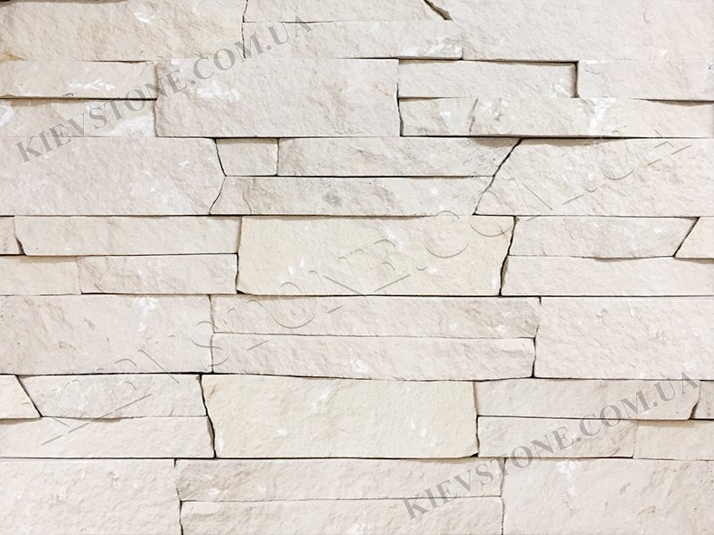 Sandstone white 3,6xLx2cm KievStone
