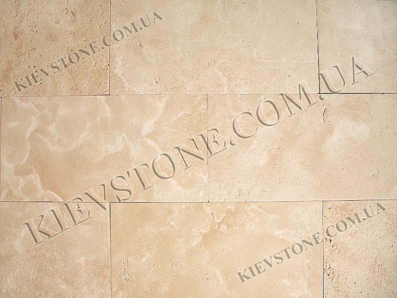 Travertine brushed, beige 20.3x40.6x1.2cm KievStone