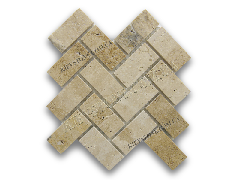 Travertine mosaic 