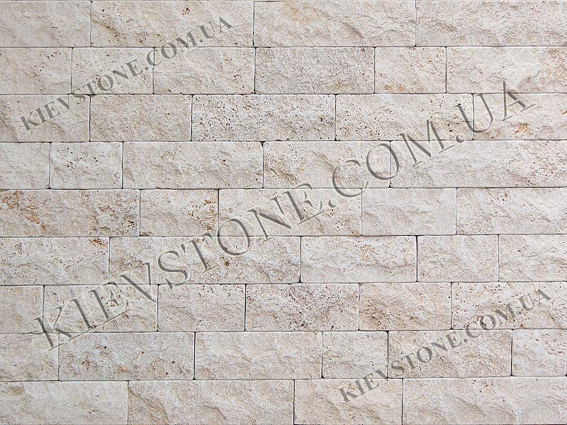 Travertine Antique, beige  5хLx2.1сm KievStone