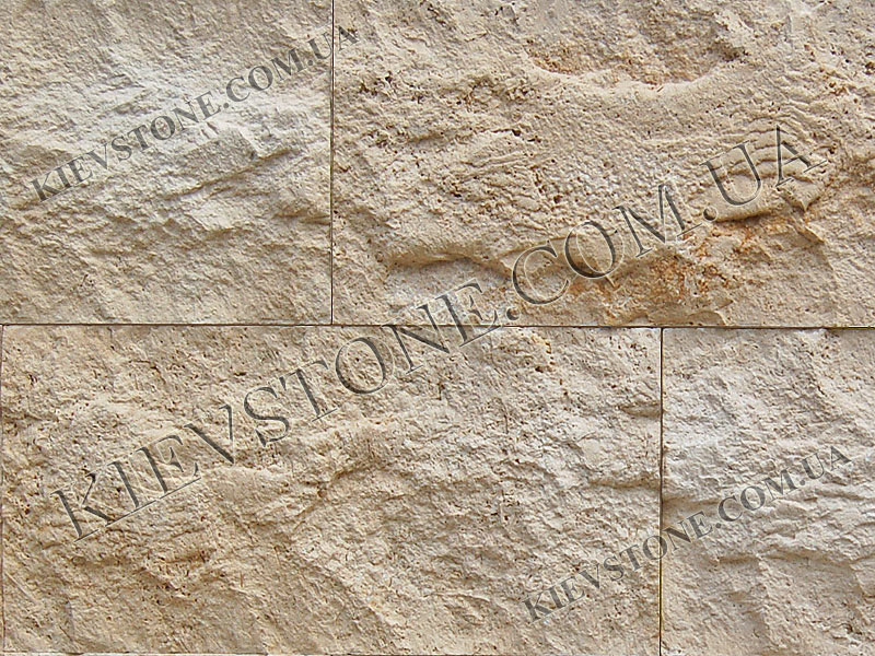 Travertine split, beige 30,5х61х2.1 сm KievStone