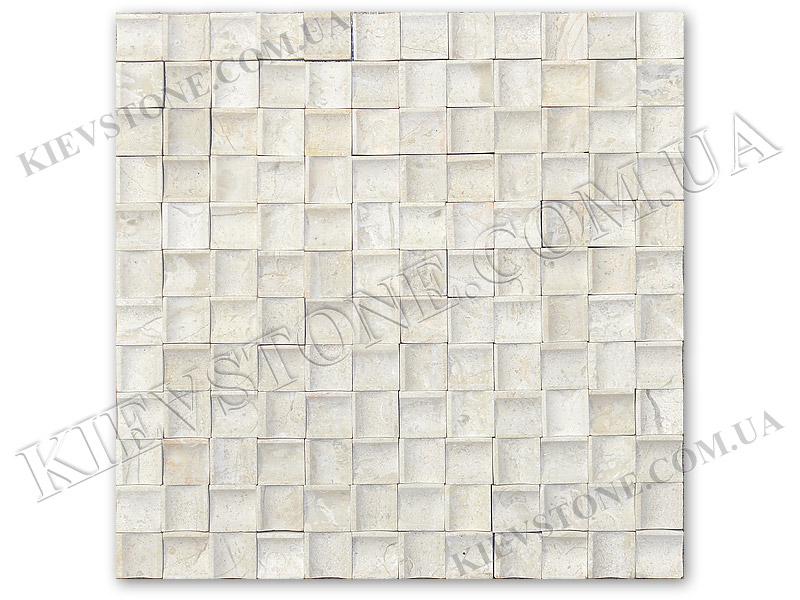 Мозаика из мрамора бежевого MM-01 KievStone