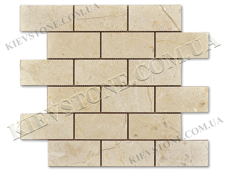 Мозаика из мрамора бежевого MM-10 KievStone