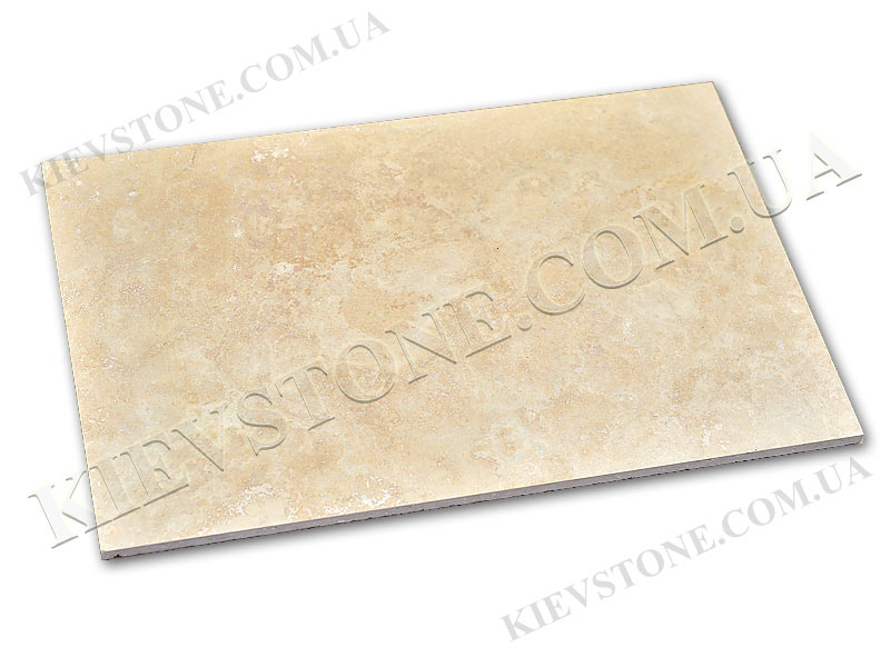 Travertine filled, beige 61х40.6х1.2 сm KievStone