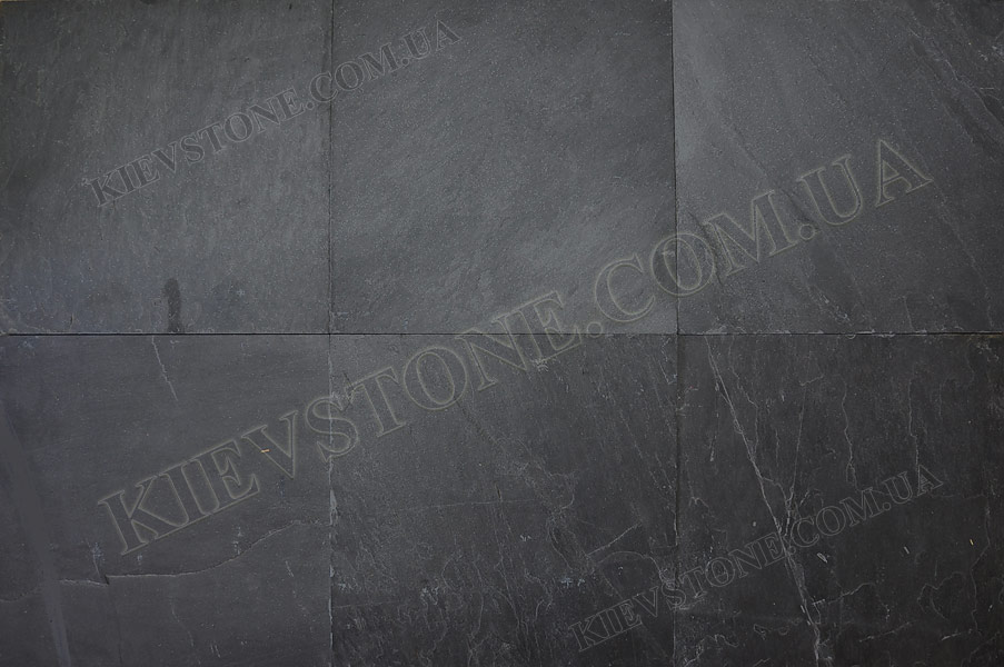 Slate India, Black, 30х30сm KievStone