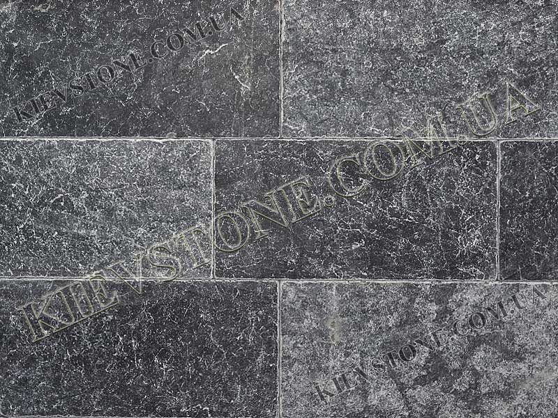 Marble black rounded 20,3х40,6 cm KievStone