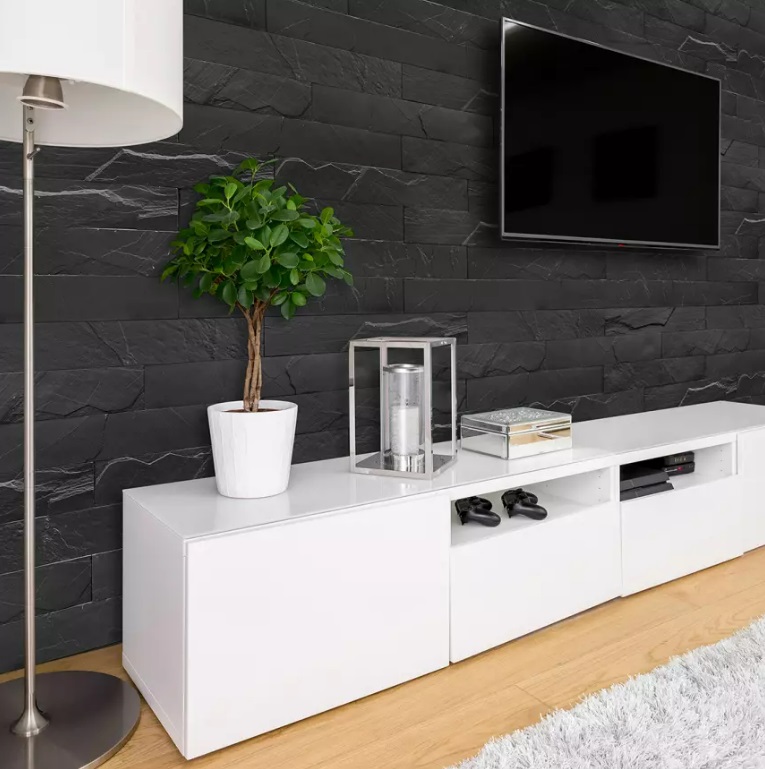 Black Slate: Characteristics and Application Features for Cladding and Paving