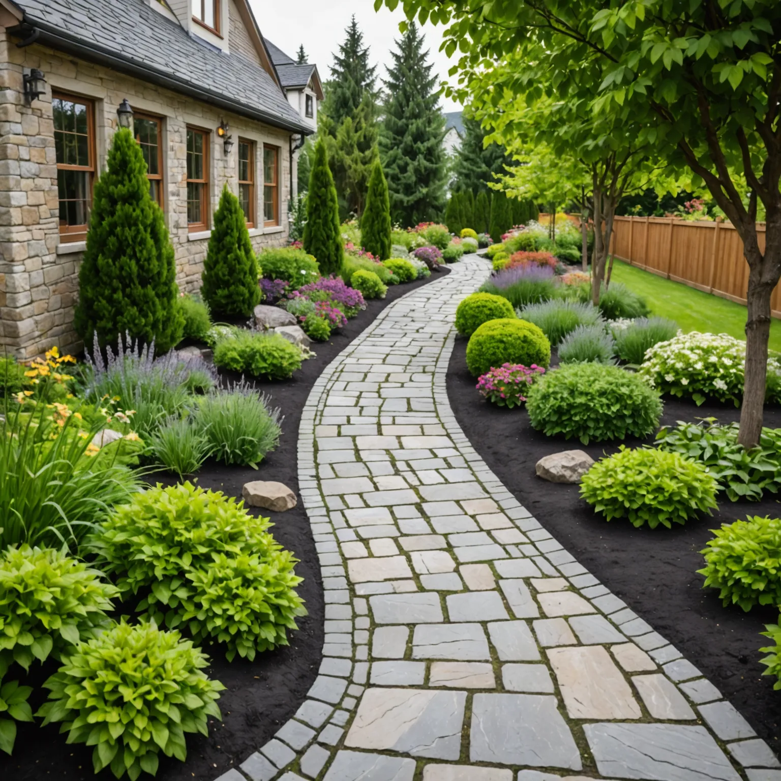Natural stone for walls