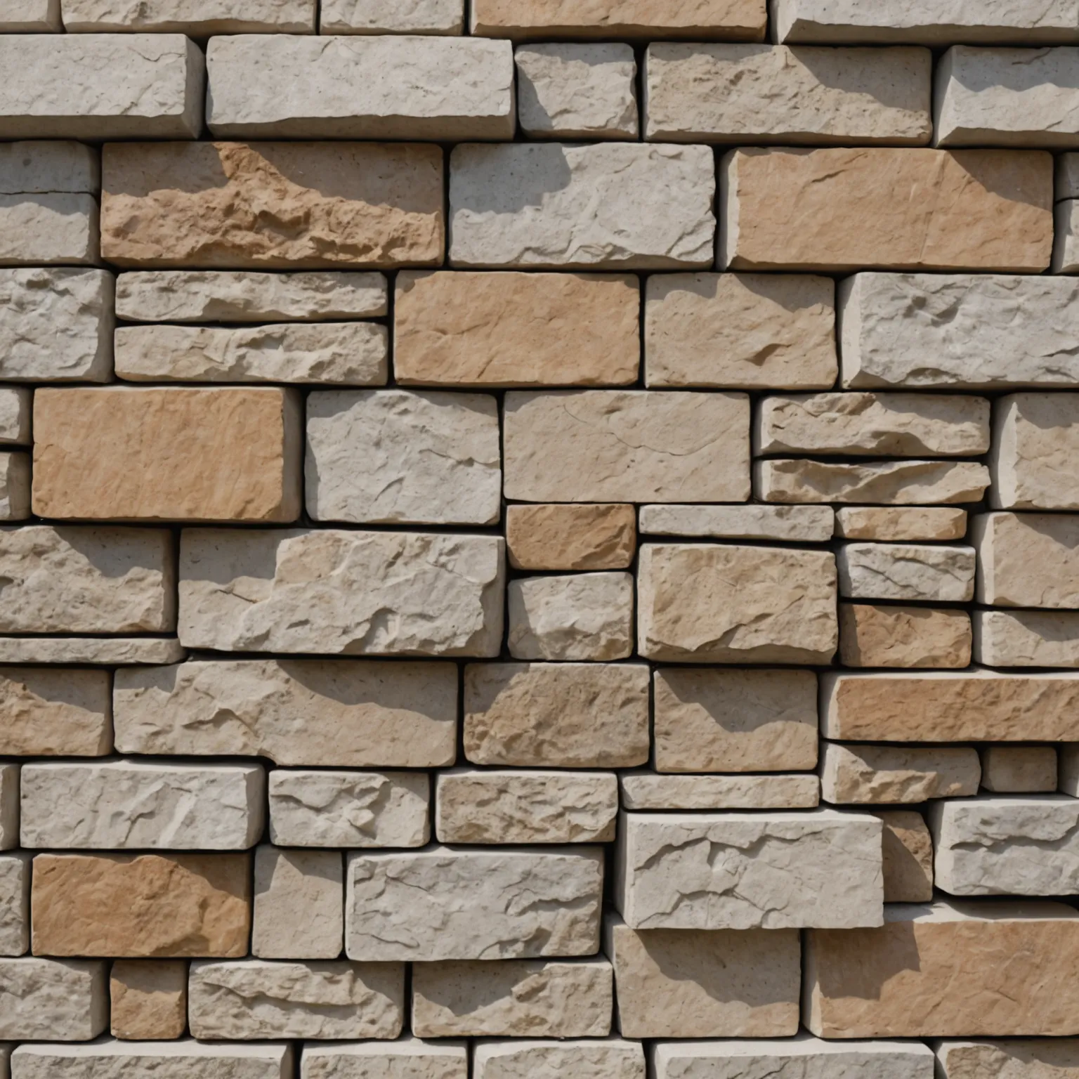 Combined natural stone cladding on facade and plinth