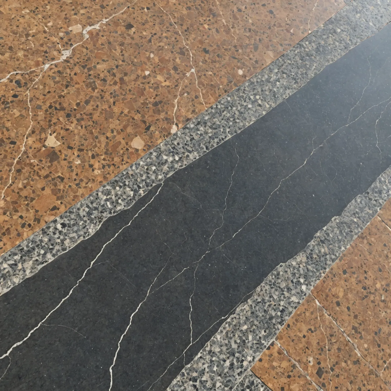 Cleaning a natural stone surface with gentle products