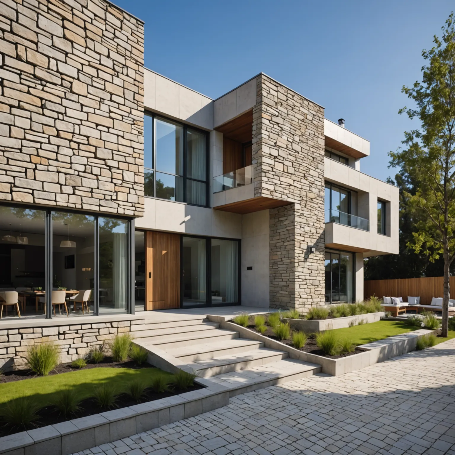 Comparison of natural stone types for residential use